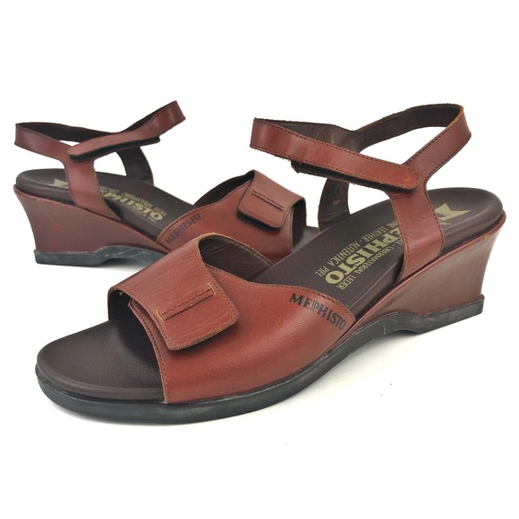 velcro wedge sandals